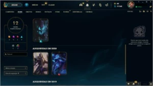 Conta LoL, Várias Skins Boas, Gold 4 - League of Legends
