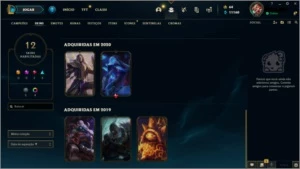 Conta LoL, Várias Skins Boas, Gold 4 - League of Legends