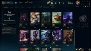 Conta LoL, Várias Skins Boas, Gold 4 - League of Legends
