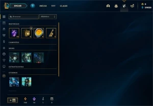 CONTA SMURF UNRANKED COM ZED DIZIMADOR DE GALÁXIAS 59K EA - League of Legends LOL
