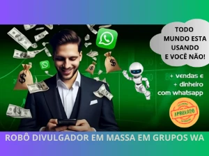 Robo W.H.A.T.S.A.P.P - Divulgador Em Massa Em GRUPO - Outros