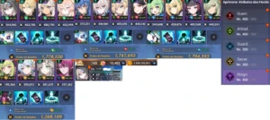 V>Conta Grand Chase Mobile Level 173