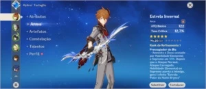 9T5 , todos os itens na foto estão na conta. - Genshin Impact