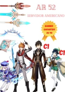9T5 , todos os itens na foto estão na conta. - Genshin Impact