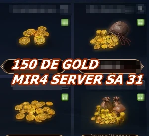 150 de Gold Jogo Mir4