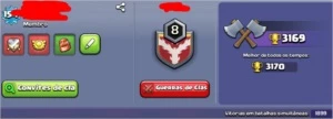 CONTA CLASH OF CLANS CV 11 RECENTE (MUITO BARATO)