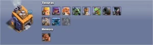 CONTA CLASH OF CLANS CV 11 RECENTE (MUITO BARATO)