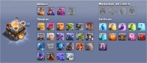 CONTA CLASH OF CLANS CV 11 RECENTE (MUITO BARATO)