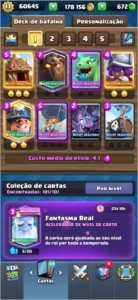 CONTA CLASH ROYALE EXP 13 - 41 CARTAS FULL