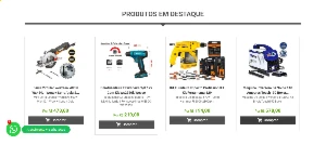 Script Site Loja Virtual para Ferramentas em PHP  - Outros