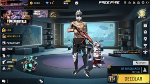 Conta free fire com 28 passes