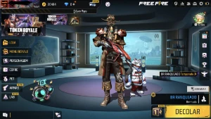 Conta free fire com 28 passes