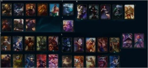 Conta de League of Legends - S8 - Gold V - 154 skins LOL