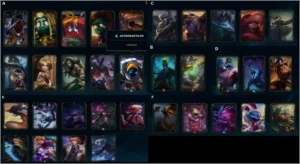 Conta de League of Legends - S8 - Gold V - 154 skins LOL
