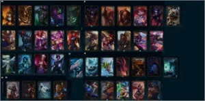 Conta de League of Legends - S8 - Gold V - 154 skins LOL