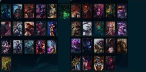 Conta de League of Legends - S8 - Gold V - 154 skins LOL