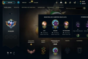 Conta LoL, 312 Skins, ALL Champions (skin rara: Rammus Rei) - League of Legends