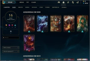 Conta lol Gold 4 - League of Legends