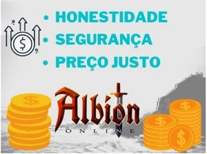 Prata Albion       |10 milhões = 37 R$| 173m disponíveis | - Albion Online