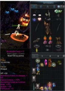 Duelista lvl 200 , h18 , LETH D , Tempus PELADO - Cabal Online