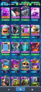 Conta Clash Royale LVL 33(Torre LVL;11,9,9 e 9 330K Ouro e 2