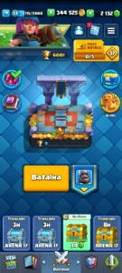 Conta Clash Royale LVL 33(Torre LVL;11,9,9 e 9 330K Ouro e 2