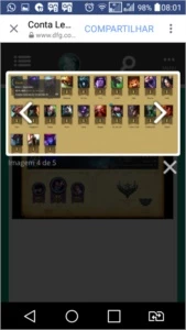 Conta leagua of legends prata 5 - League of Legends LOL