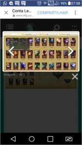 Conta leagua of legends prata 5 - League of Legends LOL