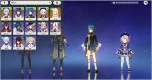 ❄AR10❄Ganyu+Qiqi+Xingqiu+Sara❄ - Genshin Impact