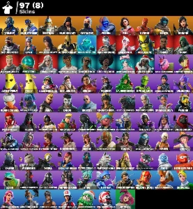 Conta Fortnite Full Acesso com Passes do Capitulo 1