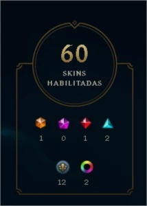 Conta League of Legends Platina LOL