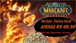 Wow Classic 1000 Gold (1k gold ) Thalnos - Horde - Blizzard