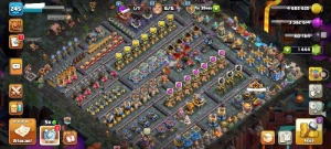 Cv18 Lendário - 95% Full - 2 Heróis Full - 14 Equip. Full - Clash of Clans