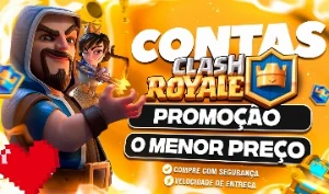 Conta de clash royare aleatórias⚙️