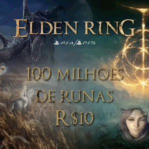 100 Milhões de Runas - Elden Ring PS4/PS5