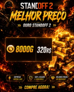 Standoff 2, 8K de gold (com taxa inclusa)