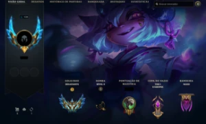 conta challenger - League of Legends LOL