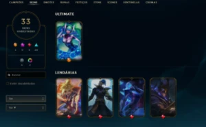 conta challenger - League of Legends LOL