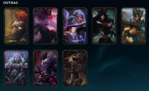 conta challenger - League of Legends LOL