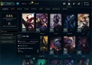 Conta LoL 330 Skins, 541 ícones e Todos os Champions - League of Legends