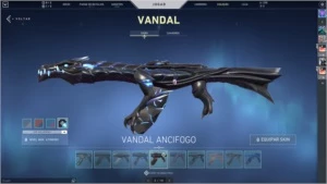 Conta valorant (mais skins que nao couberam na foto)