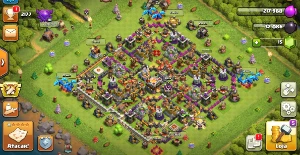 CONTA CLASH OF CLANS CV 13, 12, 11,15 (aceito propostas)