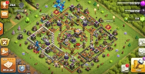 CONTA CLASH OF CLANS CV 13, 12, 11,15 (aceito propostas)