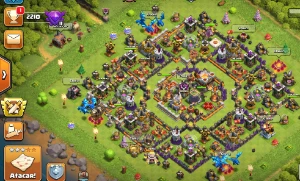 CONTA CLASH OF CLANS CV 13, 12, 11,15 (aceito propostas)