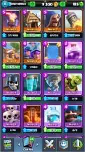 Arena 11 xp11 10 lendarias 7 nivel 2 barata - Clash Royale
