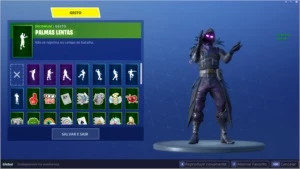 conta fortnite por R$ 400,00