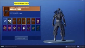 conta fortnite por R$ 400,00