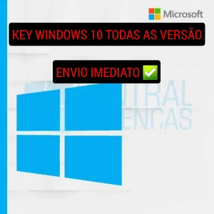 Key Ativação Windows 10 - Softwares e Licenças