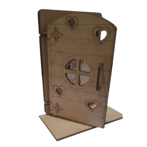 Kit 05 Porta-Retrato em MDF com Porta Articulada,... - Artesanato e Personalizados