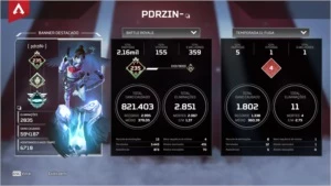 CONTA APEX LEGENS (HERANÇA WRAITH) - Apex Legends